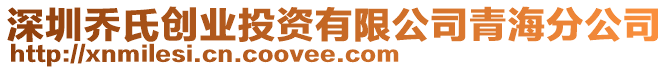 深圳喬氏創(chuàng)業(yè)投資有限公司青海分公司