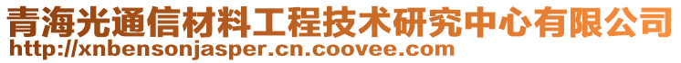 青海光通信材料工程技術(shù)研究中心有限公司