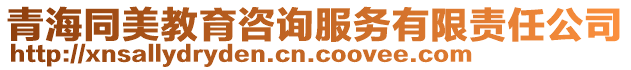 青海同美教育咨詢服務有限責任公司