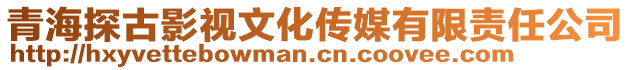 青海探古影視文化傳媒有限責任公司