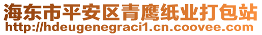 海東市平安區(qū)青鷹紙業(yè)打包站