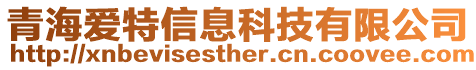 青海愛特信息科技有限公司