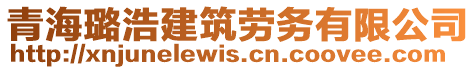 青海璐浩建筑勞務(wù)有限公司