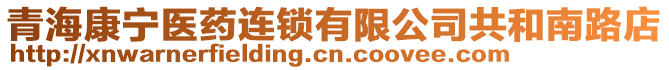 青?？祵庒t(yī)藥連鎖有限公司共和南路店