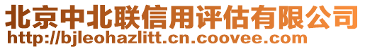 北京中北联信用评估有限公司