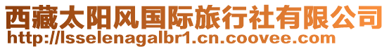 西藏太陽風(fēng)國際旅行社有限公司