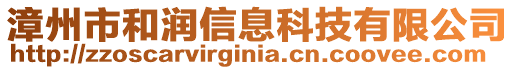 漳州市和潤信息科技有限公司