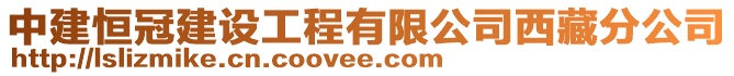 中建恒冠建設(shè)工程有限公司西藏分公司