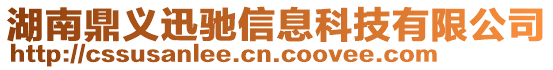 湖南鼎義迅馳信息科技有限公司