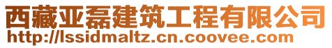 西藏亞磊建筑工程有限公司