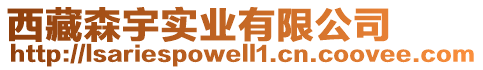 西藏森宇實(shí)業(yè)有限公司