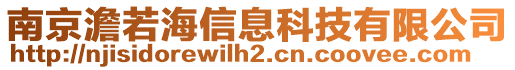 南京澹若海信息科技有限公司