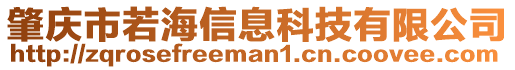 肇慶市若海信息科技有限公司