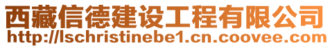 西藏信德建設(shè)工程有限公司