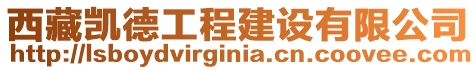 西藏凱德工程建設(shè)有限公司