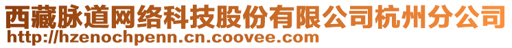 西藏脈道網(wǎng)絡(luò)科技股份有限公司杭州分公司