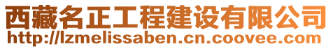 西藏名正工程建設(shè)有限公司