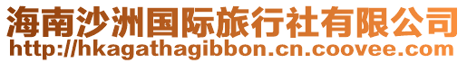 海南沙洲國際旅行社有限公司