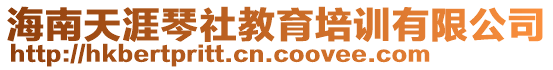 海南天涯琴社教育培訓(xùn)有限公司