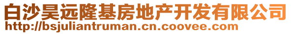 白沙昊遠隆基房地產開發有限公司