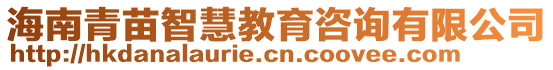 海南青苗智慧教育咨詢有限公司