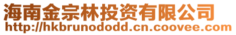 海南金宗林投資有限公司