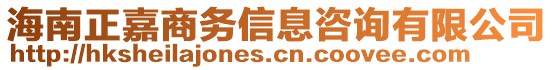 海南正嘉商務(wù)信息咨詢有限公司