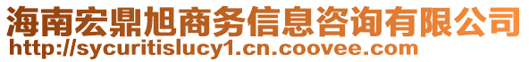 海南宏鼎旭商務(wù)信息咨詢有限公司