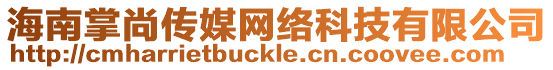 海南掌尚傳媒網絡科技有限公司