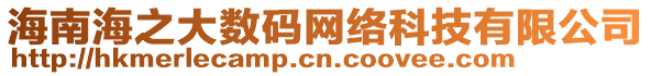 海南海之大數(shù)碼網(wǎng)絡(luò)科技有限公司
