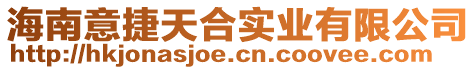 海南意捷天合實業有限公司