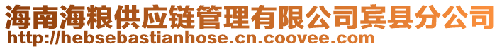 海南海糧供應(yīng)鏈管理有限公司賓縣分公司