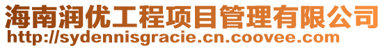 海南潤優(yōu)工程項目管理有限公司
