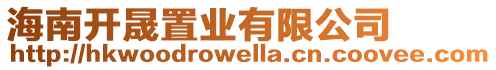 海南開晟置業有限公司