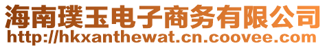 海南璞玉電子商務有限公司