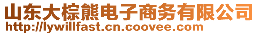 山東大棕熊電子商務(wù)有限公司