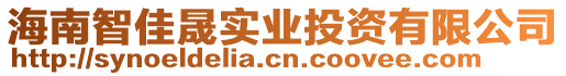 海南智佳晟實業投資有限公司