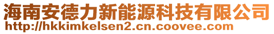 海南安德力新能源科技有限公司