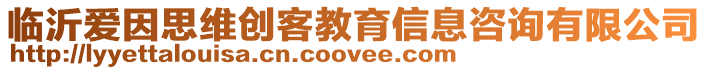 臨沂愛(ài)因思維創(chuàng)客教育信息咨詢有限公司