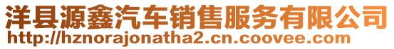 洋縣源鑫汽車銷售服務(wù)有限公司