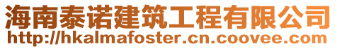 海南泰諾建筑工程有限公司