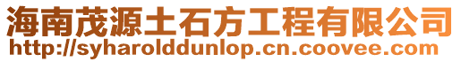 海南茂源土石方工程有限公司
