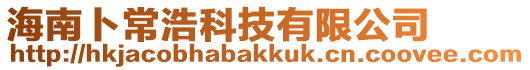 海南卜常浩科技有限公司