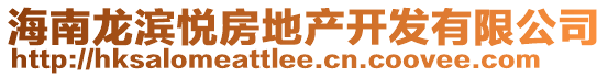 海南龍濱悅房地產開發有限公司