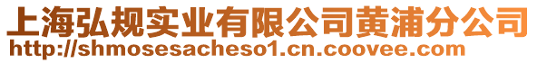 上海弘規(guī)實業(yè)有限公司黃浦分公司