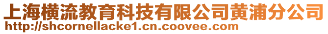 上海橫流教育科技有限公司黃浦分公司