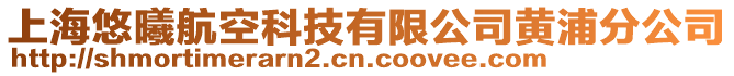 上海悠曦航空科技有限公司黃浦分公司