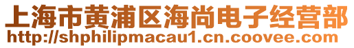 上海市黃浦區(qū)海尚電子經營部