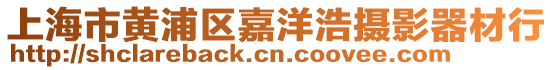 上海市黃浦區(qū)嘉洋浩攝影器材行