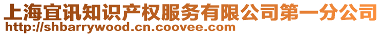 上海宜訊知識產權服務有限公司第一分公司